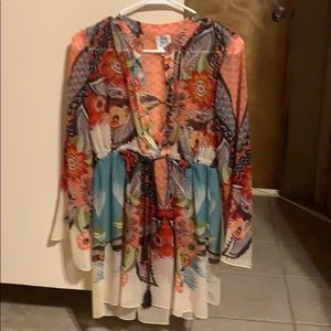 Ivy Jane sheer tunic